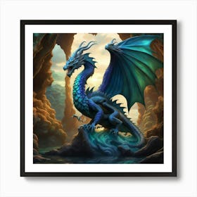 the dragon's lair Art Print