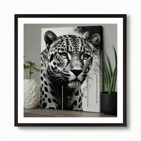 Leopard Canvas Art Art Print