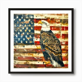 USA Symbol - American Eagle Art Print