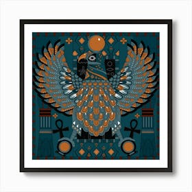 Elegant Eagle Coloring Art Print