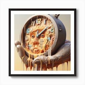 Clock Of The Dead 1 Art Print