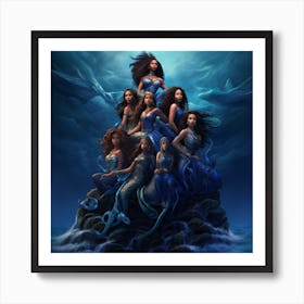 La Isla de las Sirenas Seduccitora Art Print