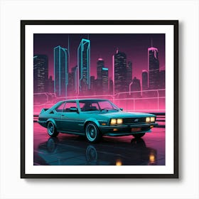 Futuristic Cityscape 10 Art Print