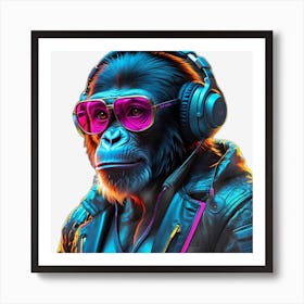 Chimpanzee Art Print