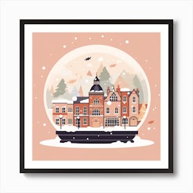 Stratford Upon Avon United Kngdom Snowglobe Art Print