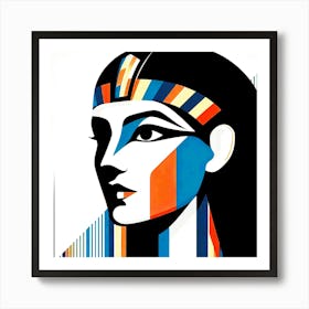 Cleopatra Portrait Artwork 107 Art Print