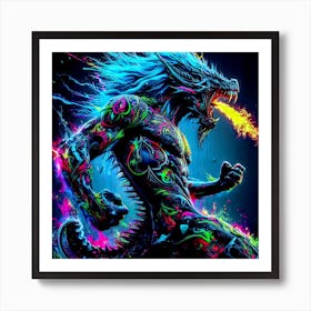 DRAGON 34aea698 1634 4f90 A536 36f6df5c2900 2 Art Print