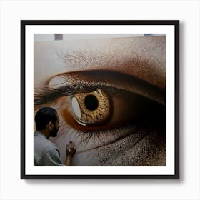 Eye Of The Tiger Art Print