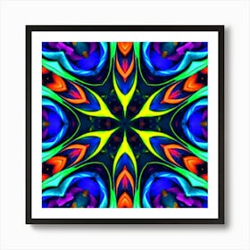 Abstract Psychedelic 2 Poster