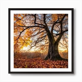 Autumn Tree Art Print