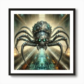 Spider In The City 1 Art Print