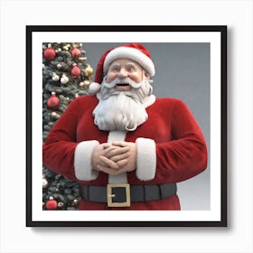 Santa Claus 5 Art Print