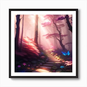 Mystic Botanic Art Print