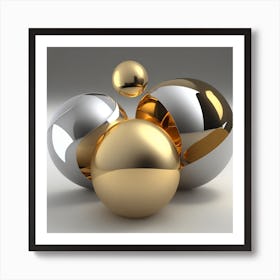 Spheres Art Print