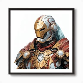 Armored Knight Art Print