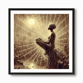 Spider Woman Art Print