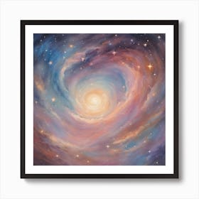 Spiral Galaxy Art Print