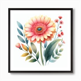 Gerberas 2 Art Print