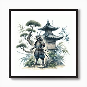 Samurai Culture Art Print