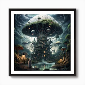 Fairytale Castle 3 Art Print