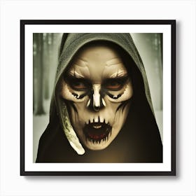 Demon In The Woods Art Print