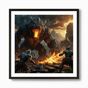 Lord Of The Rings 30 Art Print