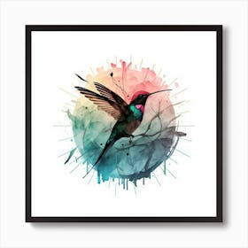 Hummingbird Art Print