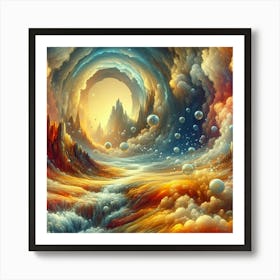 Psychedelic Painting 2 Art Print