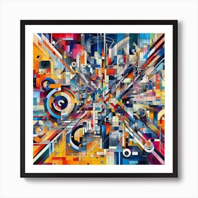 Abstract Painting 14 Art Print