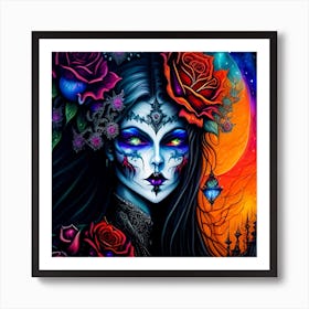 Day Of The Dead 4 Art Print