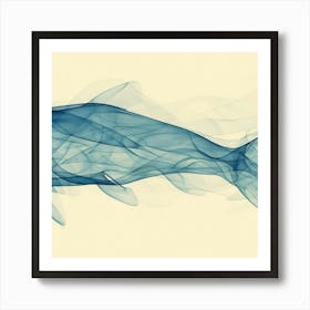 Abstract Fish Art Print