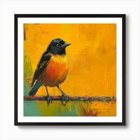 Bird On A Wire Art Print