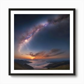 Ethereal Skies: With sweeping vistas of the sky, these images showcase the ever-changing canvas of clouds, stars, and celestial phenomena. From breathtaking sunsets to starry nights, they evoke a sense of wonder and awe, reminding us of the vastness and mystery of the universe. Art Print