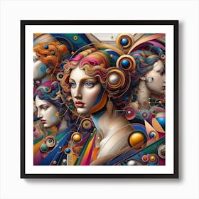 'The Women' Art Print