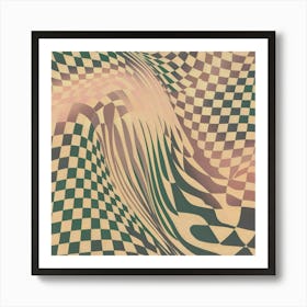 Checkerboard 1 Art Print