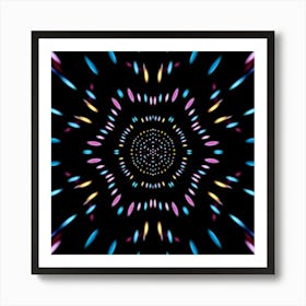 Abstract Kaleidoscope Poster