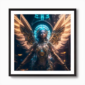 Steampunk Angel Art Print