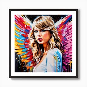 Taylor Swift Wings Art Print