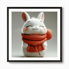 Cute Bunny 2 Art Print