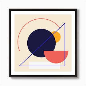 Two Square Art Print