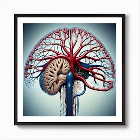 Human Brain 52 Art Print
