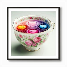 Tea Art 306 Art Print