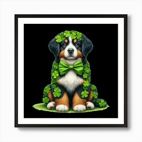 Bernese Mountain Art Print