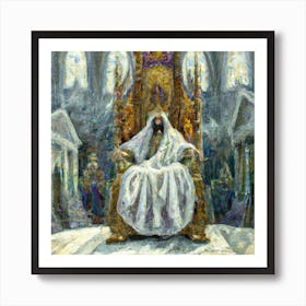 The Throne Art Print