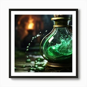 Potion Bottle Art Print