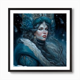 Ice Queen 5 Art Print