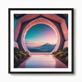 Doorway To The Future Art Print