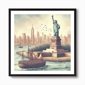 Statue Of Liberty Art Print