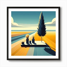 Landscape Painting 121 Poster