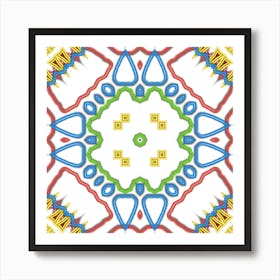 Ethnic Pattern 2 Art Print